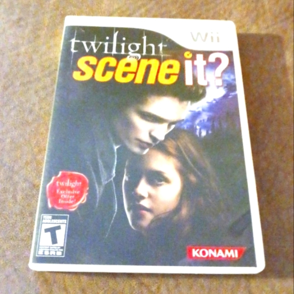 Wii Twilight Scene it? Game By Konami Rated T Teen Adolescents